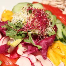 Variety Of Salad In Montania